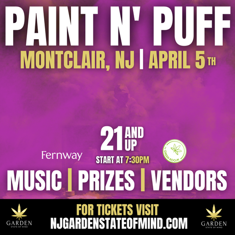 Paint N' Puff | April 5th | Montclair NJ